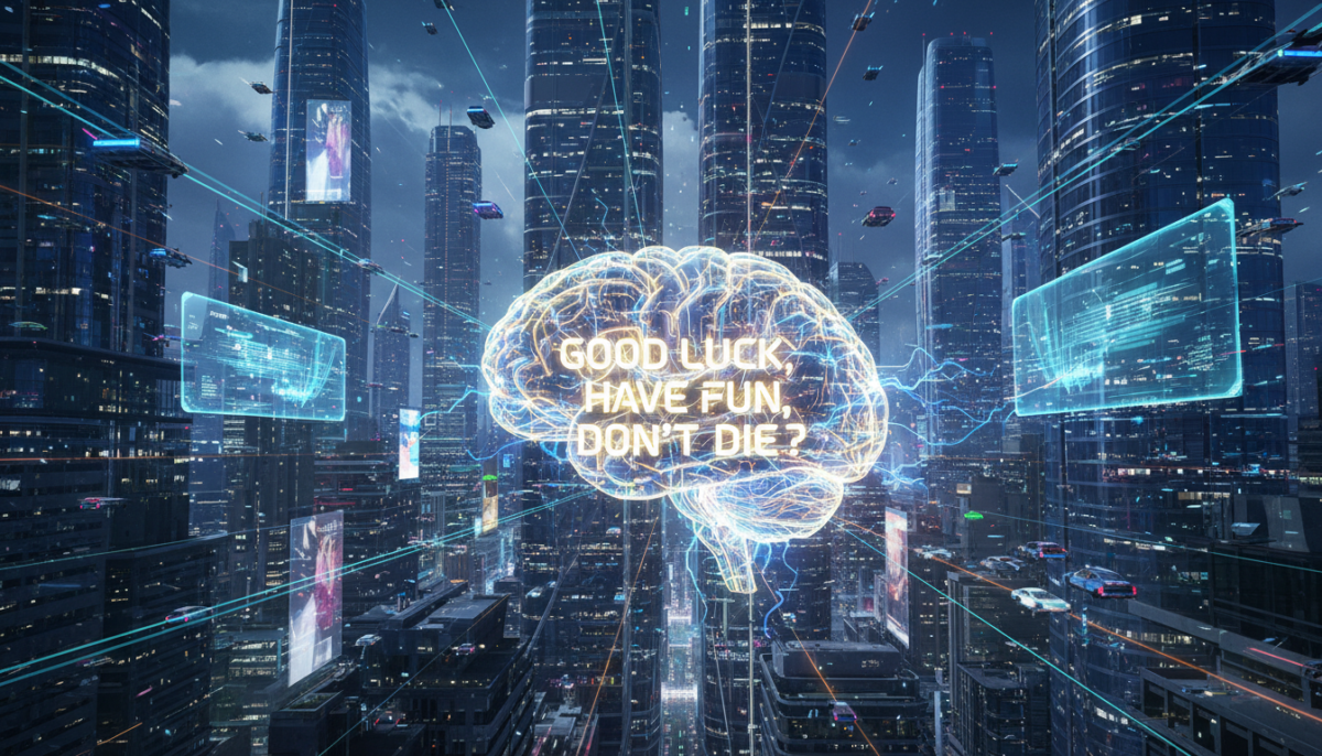 découvrez comment 'good luck, have fun, don't die' défie le progrès technologique rapide en restant une satire intelligente et un véritable casse-tête pour l'esprit.