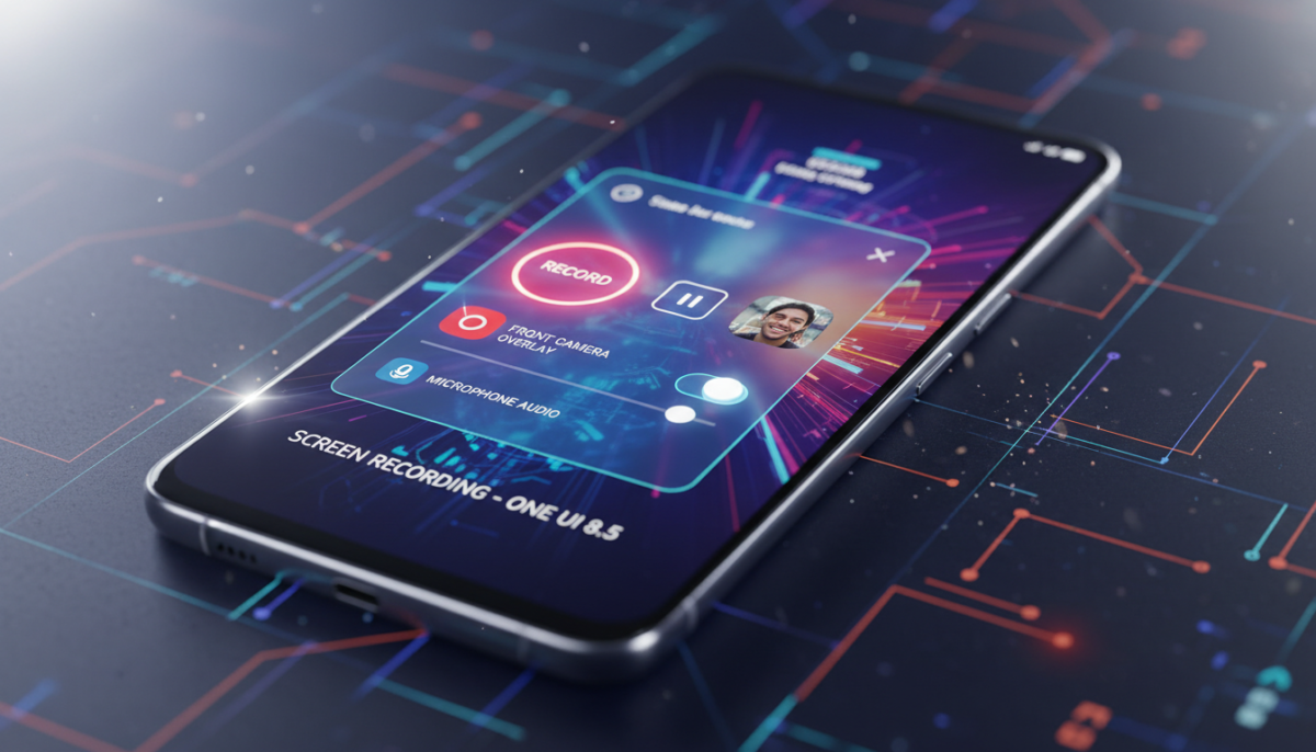 samsung transforme l’enregistrement d’écran sur galaxy grâce à one ui 8.5, apportant des fonctionnalités innovantes et tant attendues pour une expérience utilisateur améliorée.