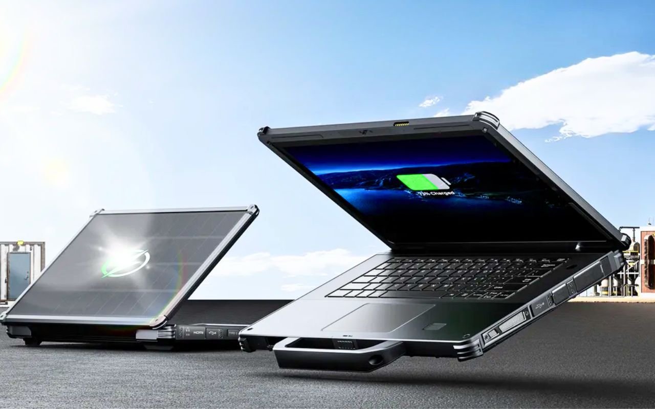 Ce PC portable se recharge au soleil : un ordinateur « durci » qui vise les chantiers, les crises et les zones sans prise