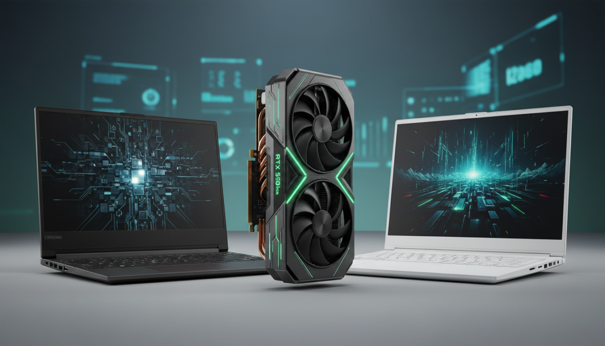 La RTX 5070 Mobile dévoilée avec 12 Go de GDDR7 dans les futurs ordinateurs portables Lenovo et Asus