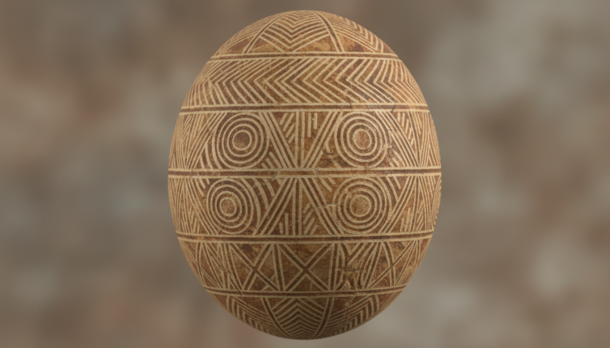 Découverte en Afrique du Sud : la plus ancienne géométrie humaine gravée sur des œufs d'autruche il y a 60 000 ans