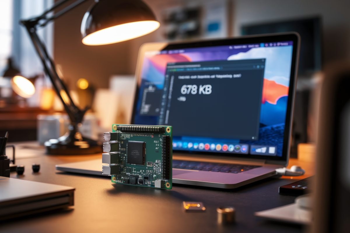 Une petite carte edge et un terminal montrant NullClaw en exécution