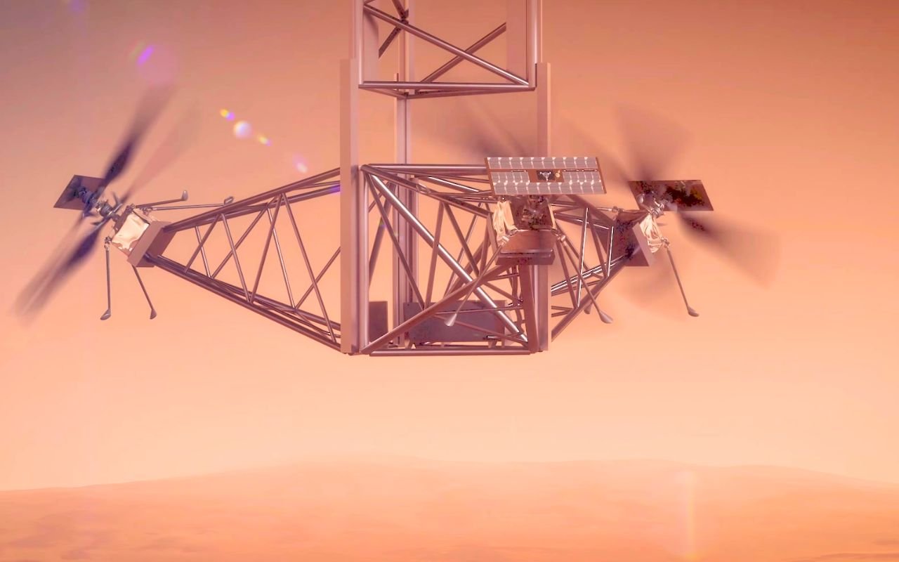 La NASA vient de faire passer ses pales d’hélicoptère martien au-dessus du mur du son sans les détruire