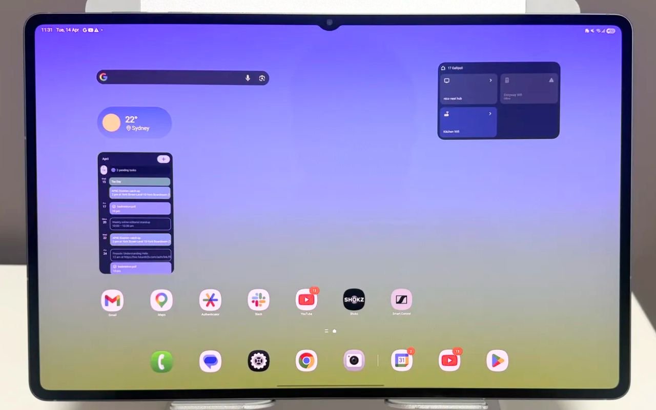 La nouvelle Galaxy Tab S11 Ultra privilégie l'écran au détriment du processeur