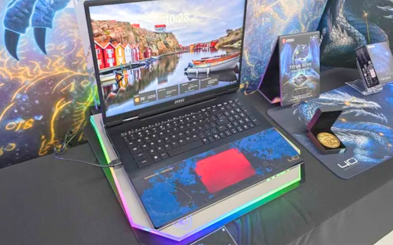 Ce portable MSI Titan 18HX Draco édition spéciale à 6900 € rivalise maintenant avec les meilleurs PC desktop gaming du marché