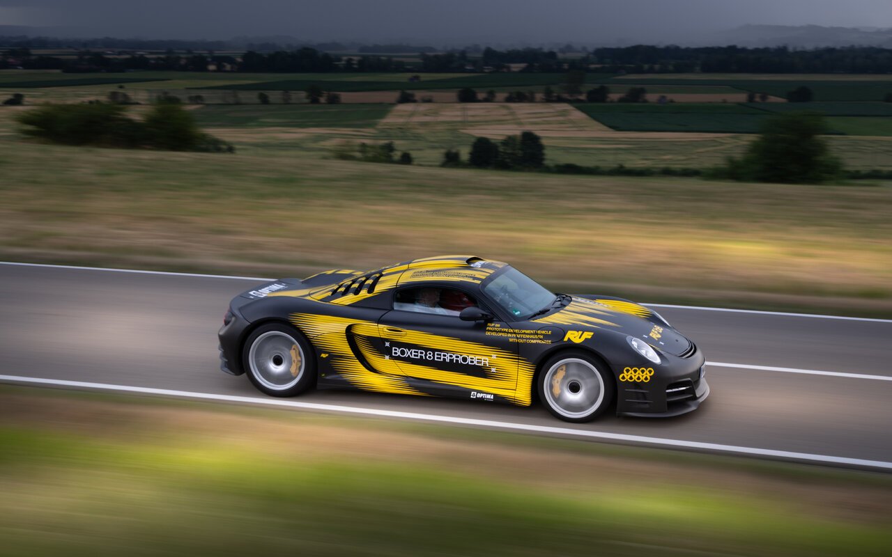 1000 ch, flat-eight, zéro compromis électrique : le Ruf B8 présenté à Goodwood est la mécanique hors du temps que 2026 n’attendait plus