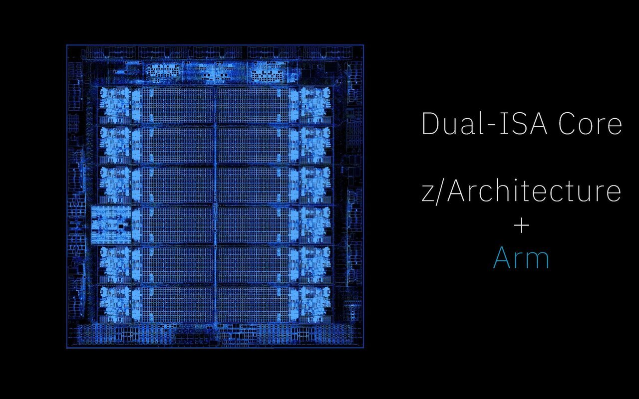 11 cœurs à plus de 5,7 GHz en 2 nm : le processeur IBM exécute Arm et z/Architecture dans le même cœur, sans émulation