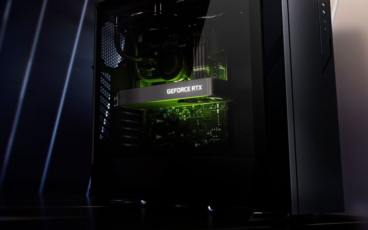 Boîtes de cartes graphiques RTX 3060 et RTX 5050 en magasin