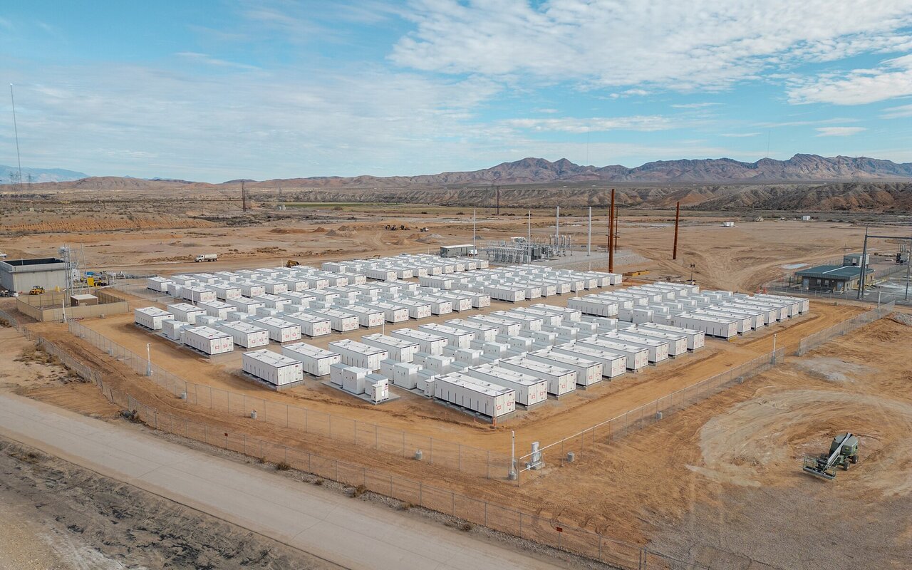 Système de stockage par batterie Reid Gardner près de Moapa, Nevada
