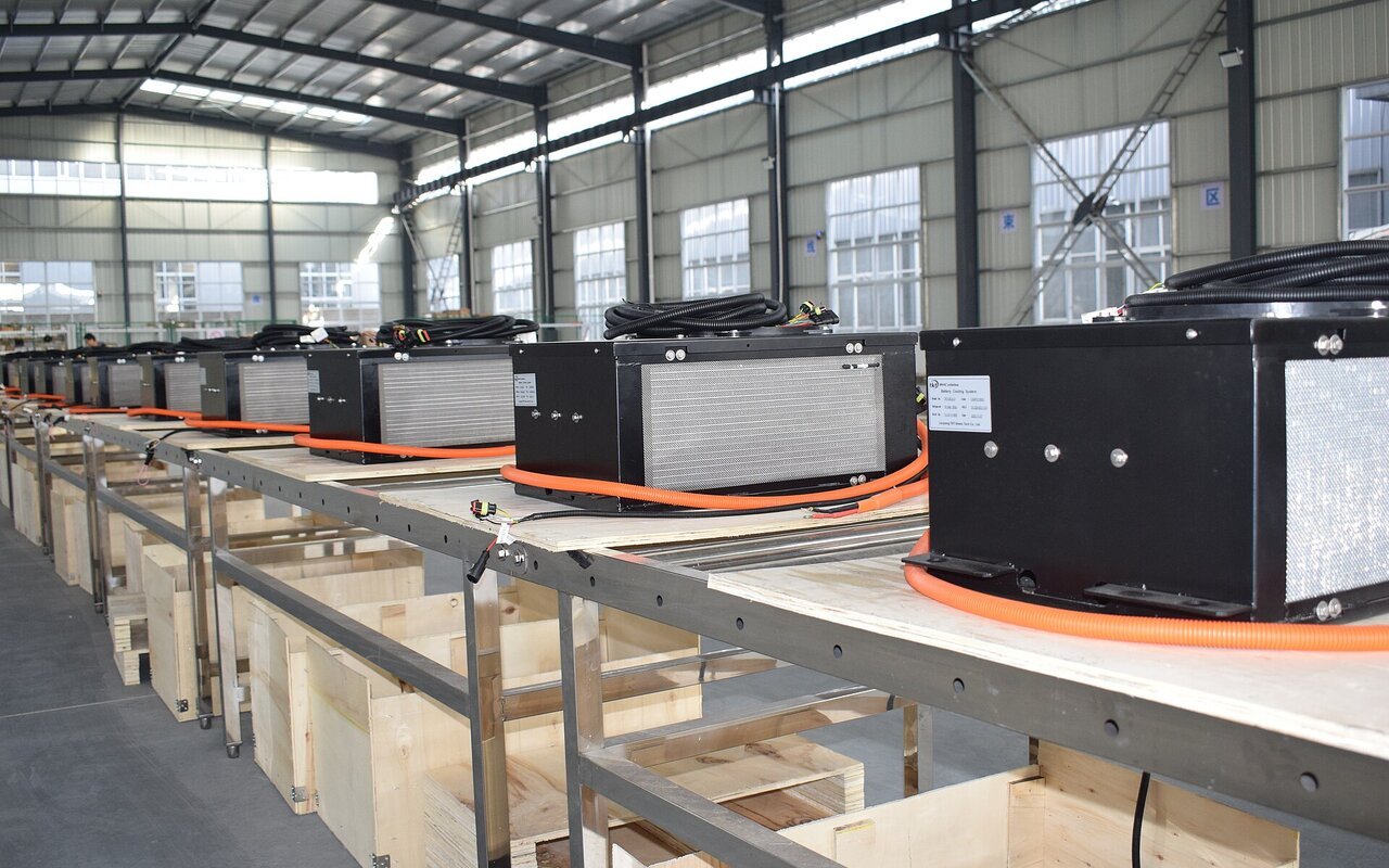 Système de gestion thermique de batterie pour véhicule électrique