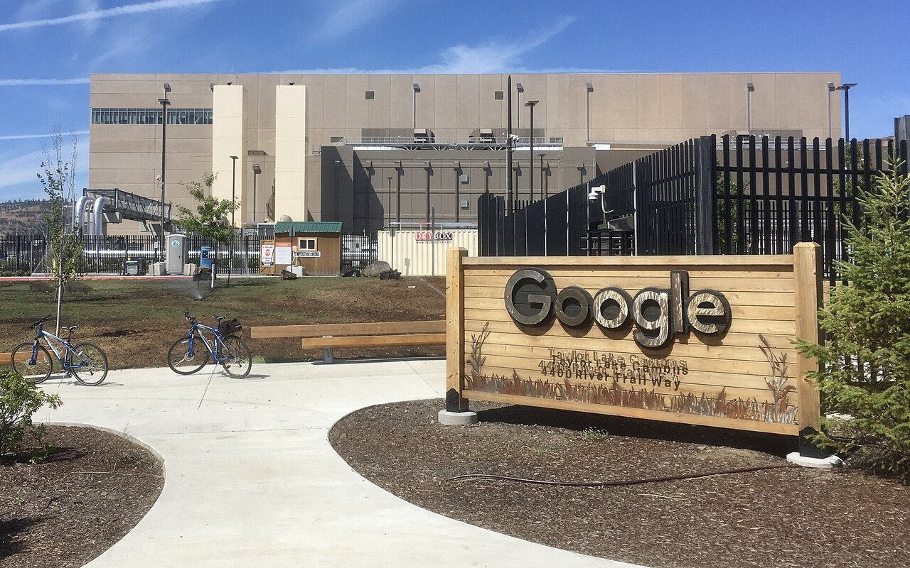Centre de données Google à The Dalles, Oregon