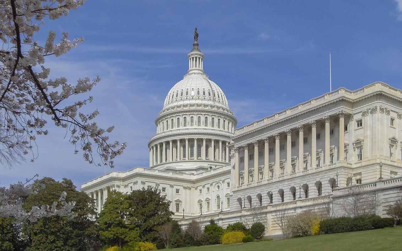 Le Capitole des États-Unis à Washington, D.C., siège du Congrès américain
