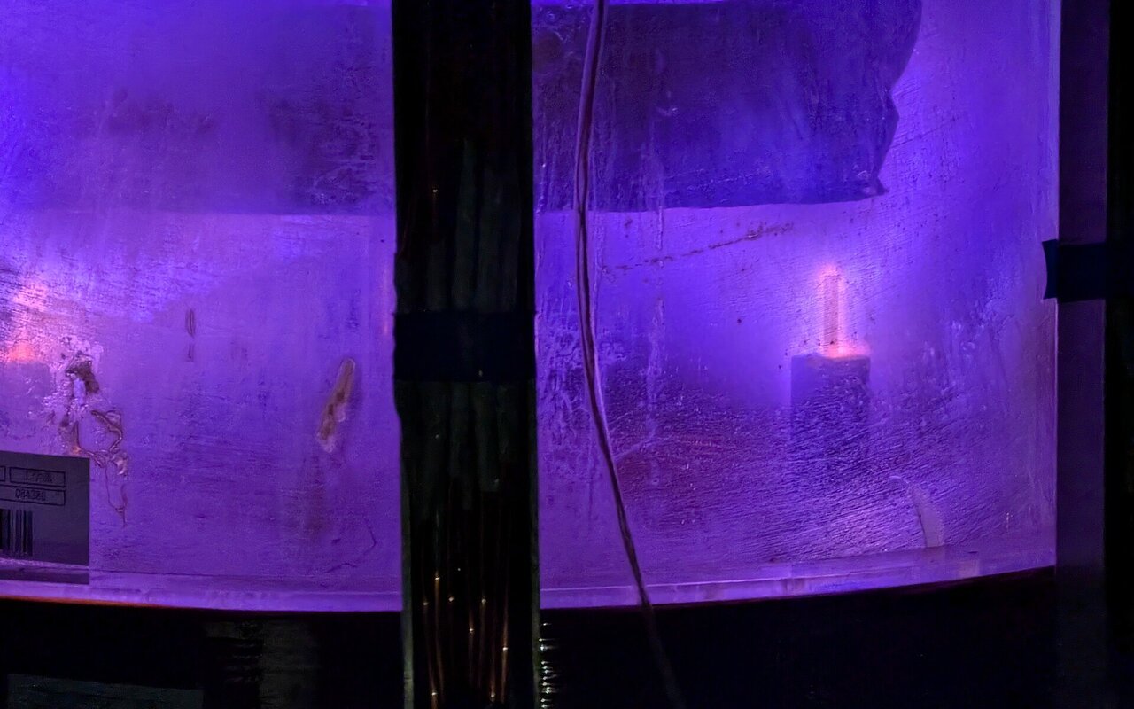 Vue d'un tokamak de recherche en fusion nucléaire